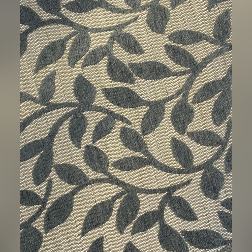 PKL Studio Fabric Lovely Leaf Charcoal 411265 Material Fabric